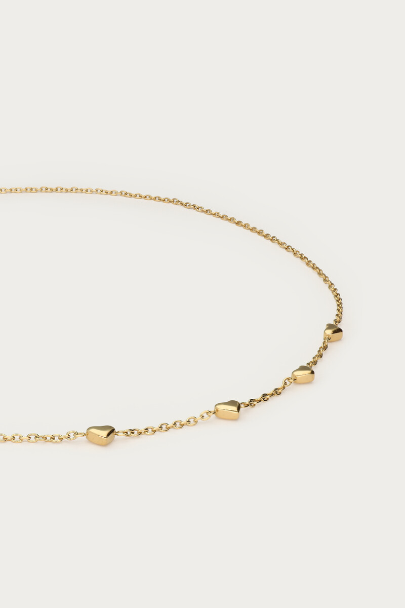 Necklace with small hearts | My Jewellery