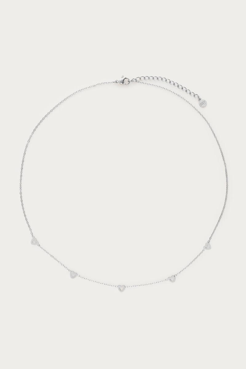 Ketting met kleine hartjes 