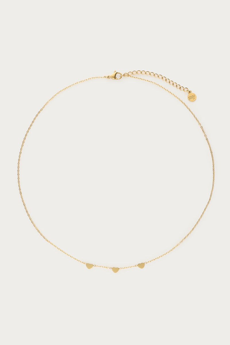 Necklace with three hearts | My Jewellery
