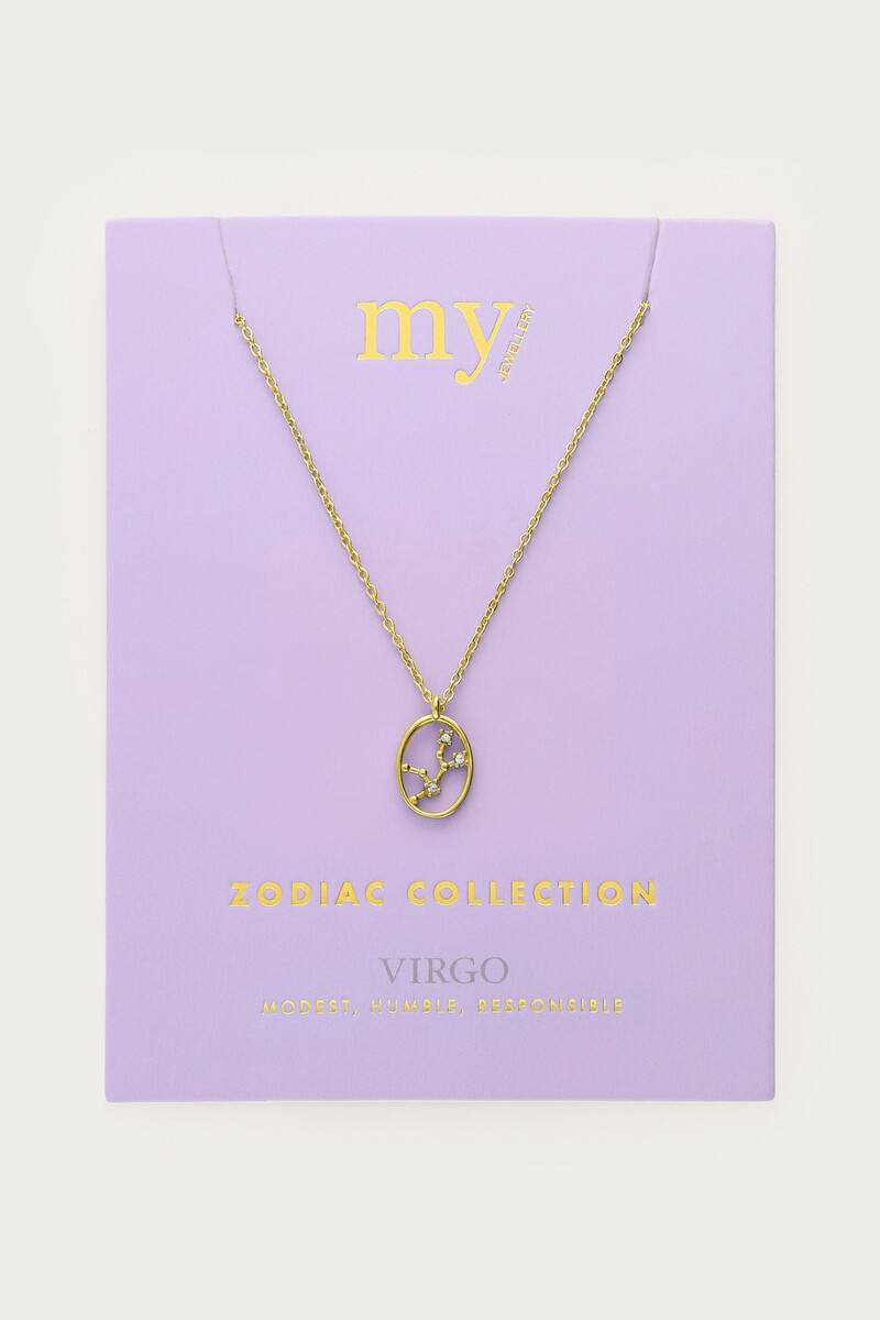 Collier constellation signe du zodiaque My Jewellery Argenté/Doré One size femme