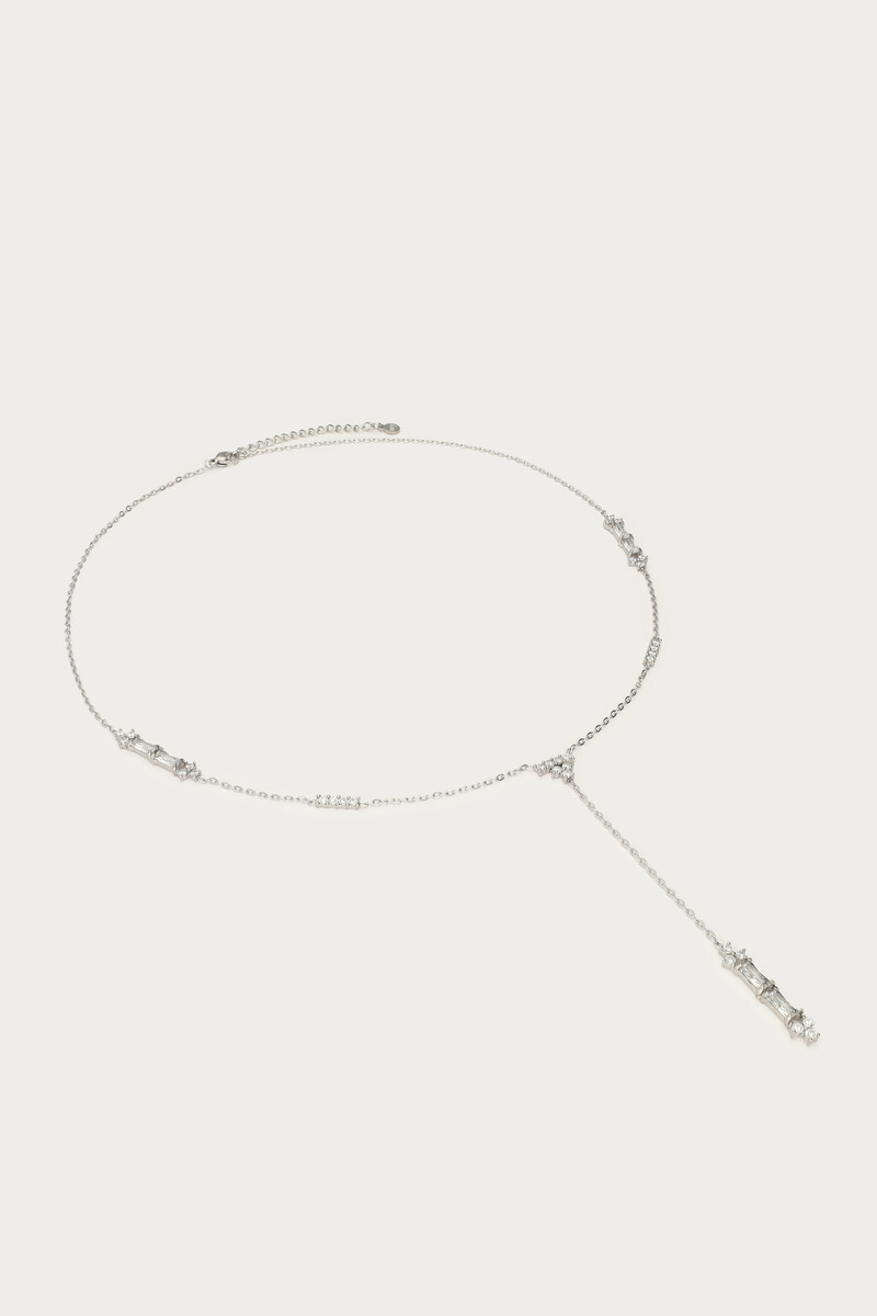 Chain Y-shape with rhinestones | My Jewellery