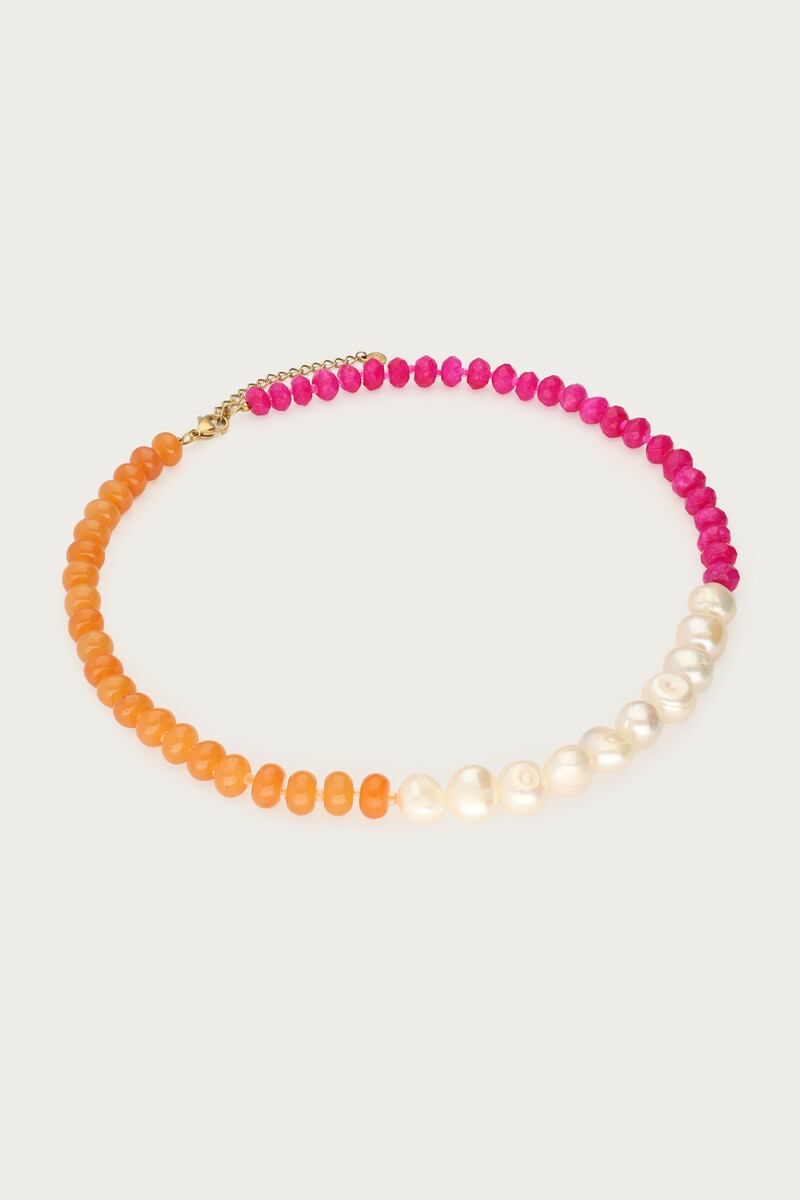 Nomad beaded necklace with freshwater pearls | My Jewellery