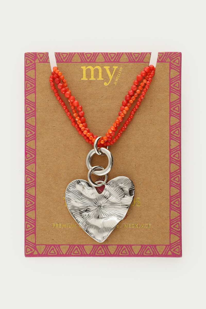 Nomads chain necklace with heart | My Jewellery