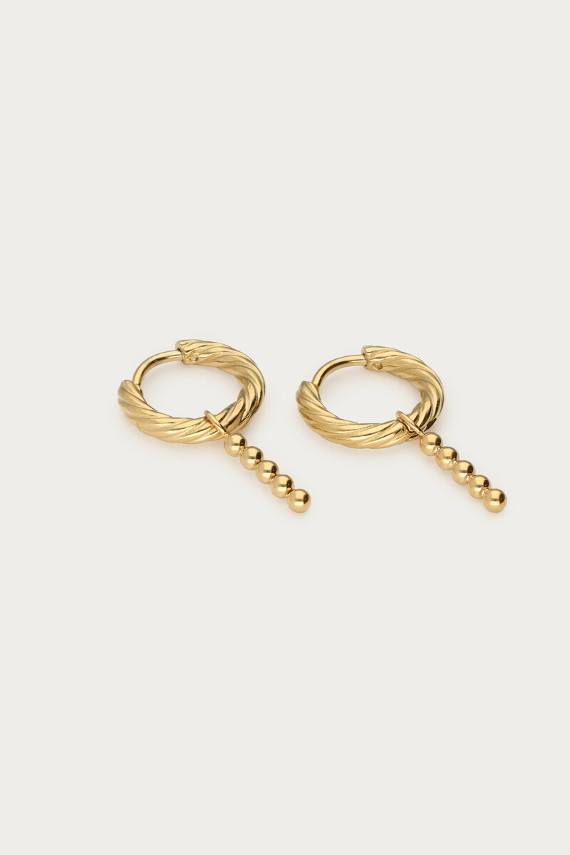 Nomads minimalist earrings with dots | My Jewellery