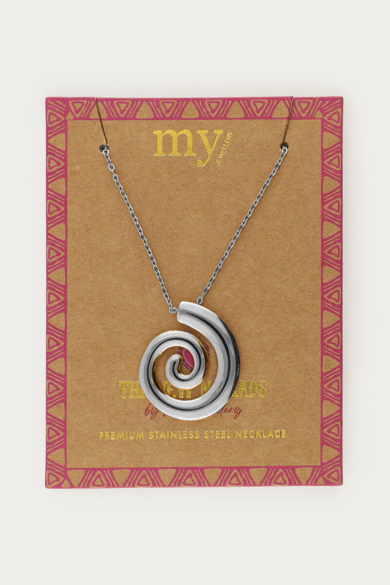 Nomads necklace with swirl | My Jewellery