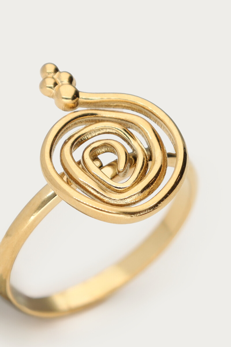 Nomads ring minimalist swirl | My Jewellery