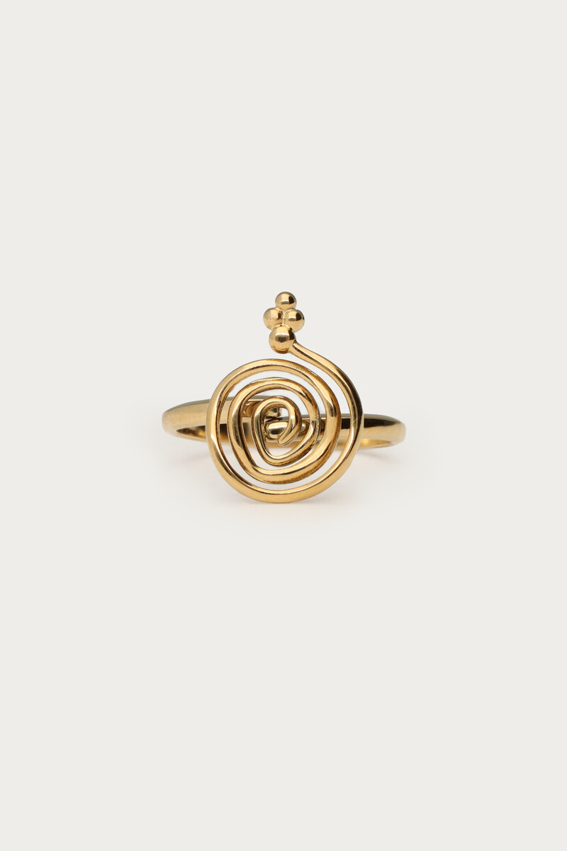 Nomads ring minimalist swirl | My Jewellery