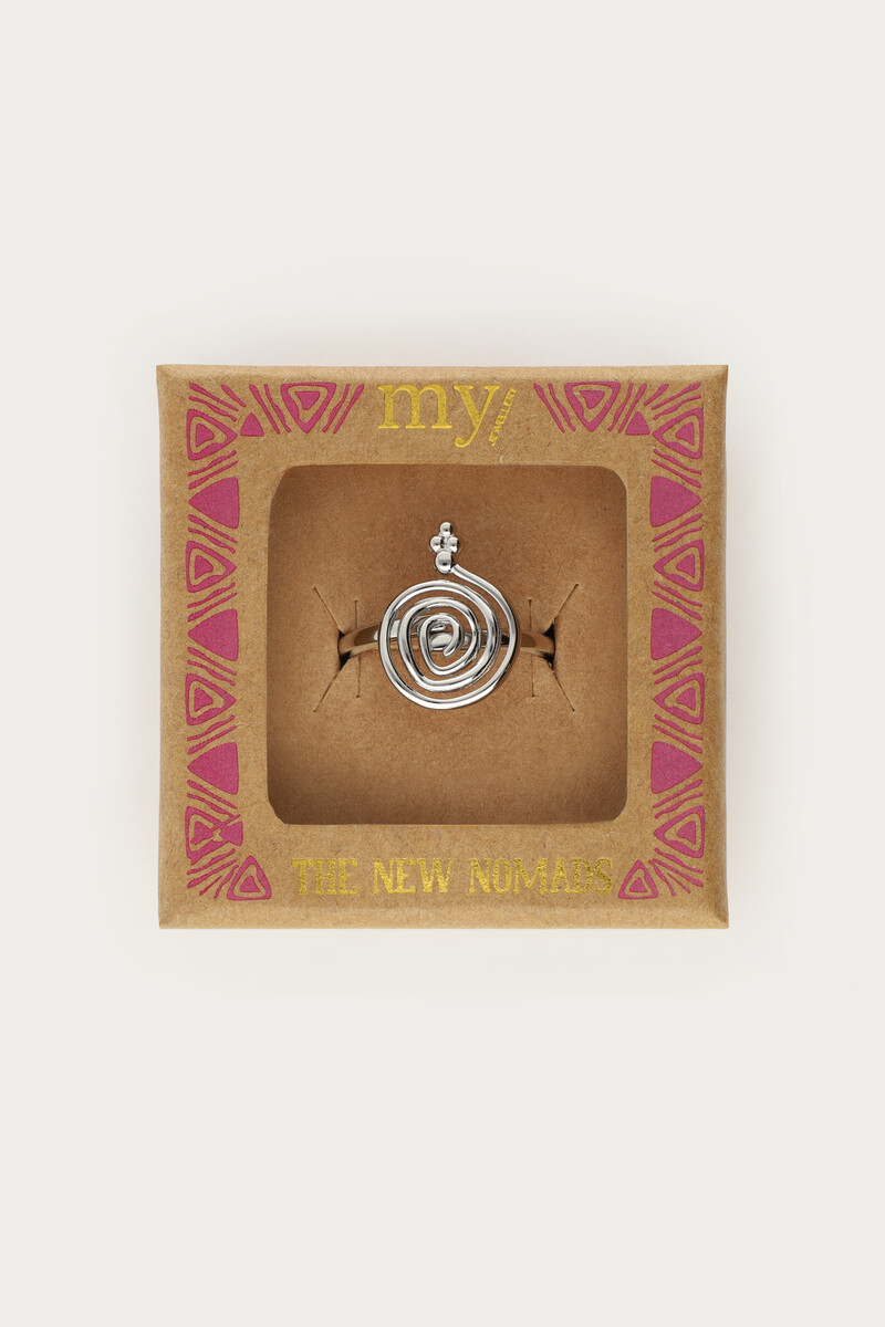 Nomads ring minimalist swirl | My Jewellery