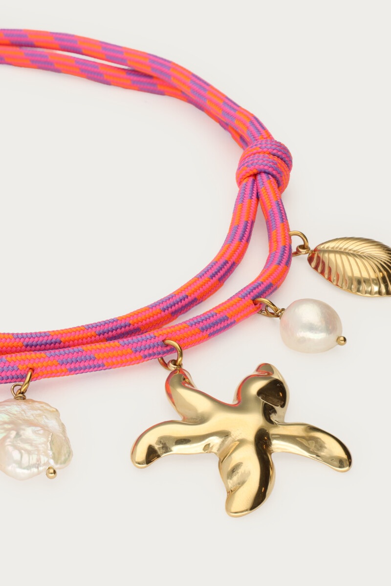 Nomads rope bracelet with charms | My Jewellery