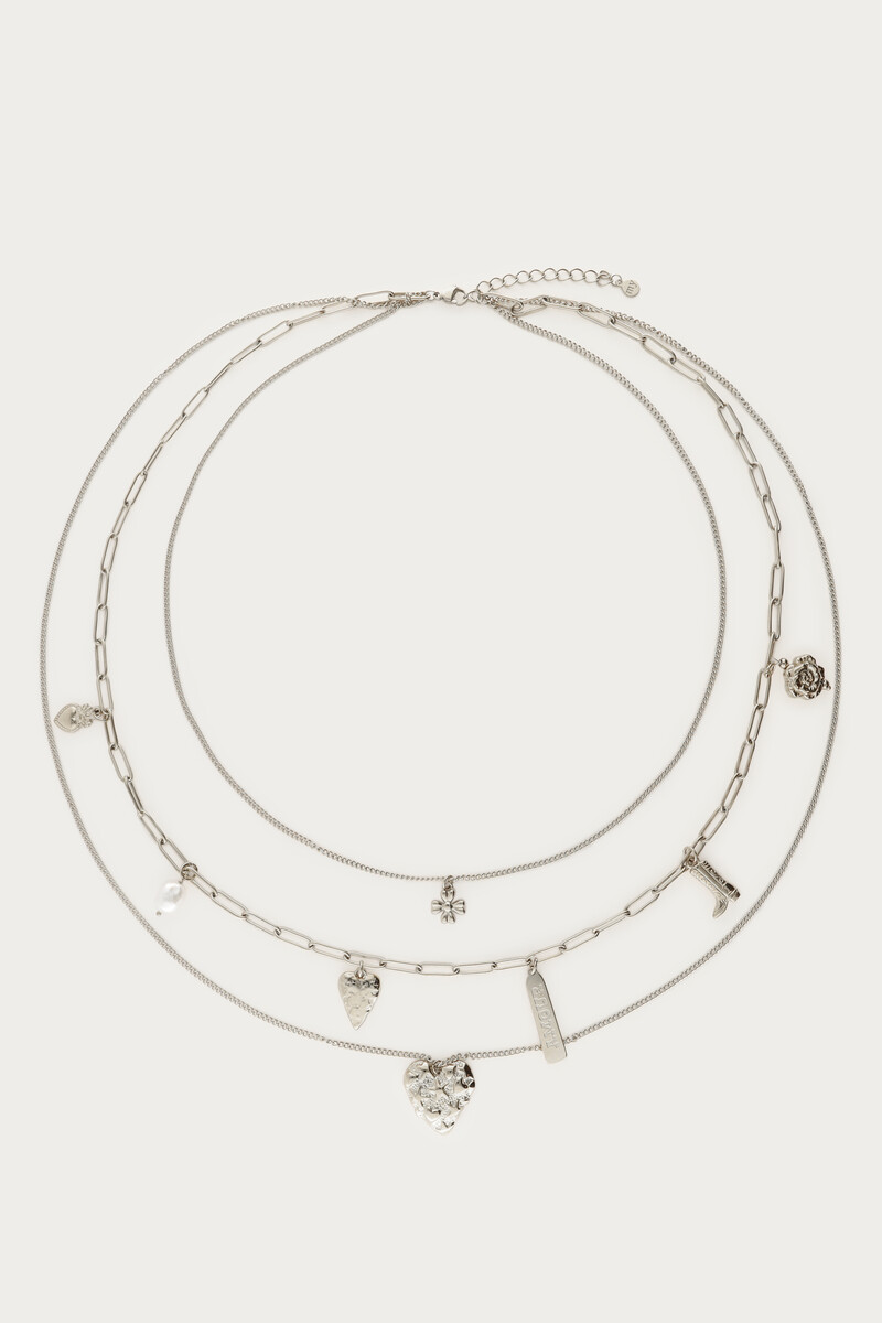 Nomads triple statement necklace