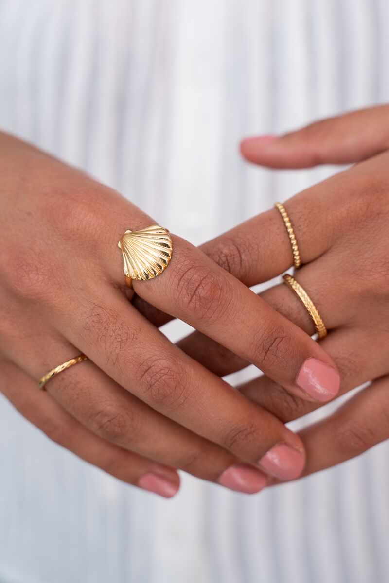Ocean seashell ring | My Jewellery