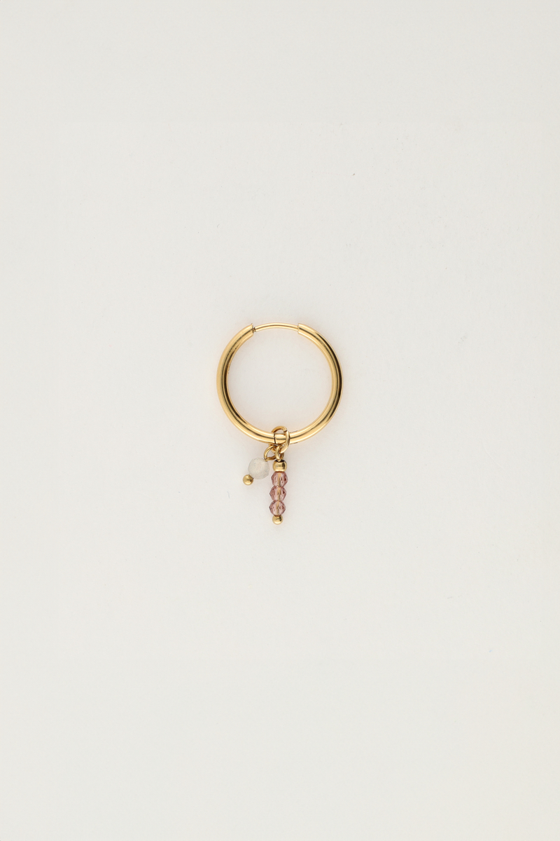 One piece earring with beads | My Jewellery