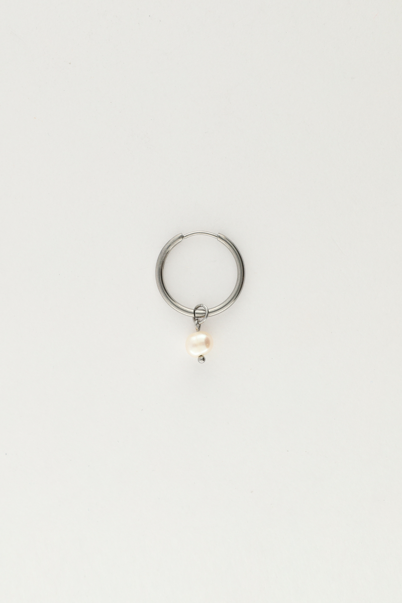 My jewellery One piece oorring met parel