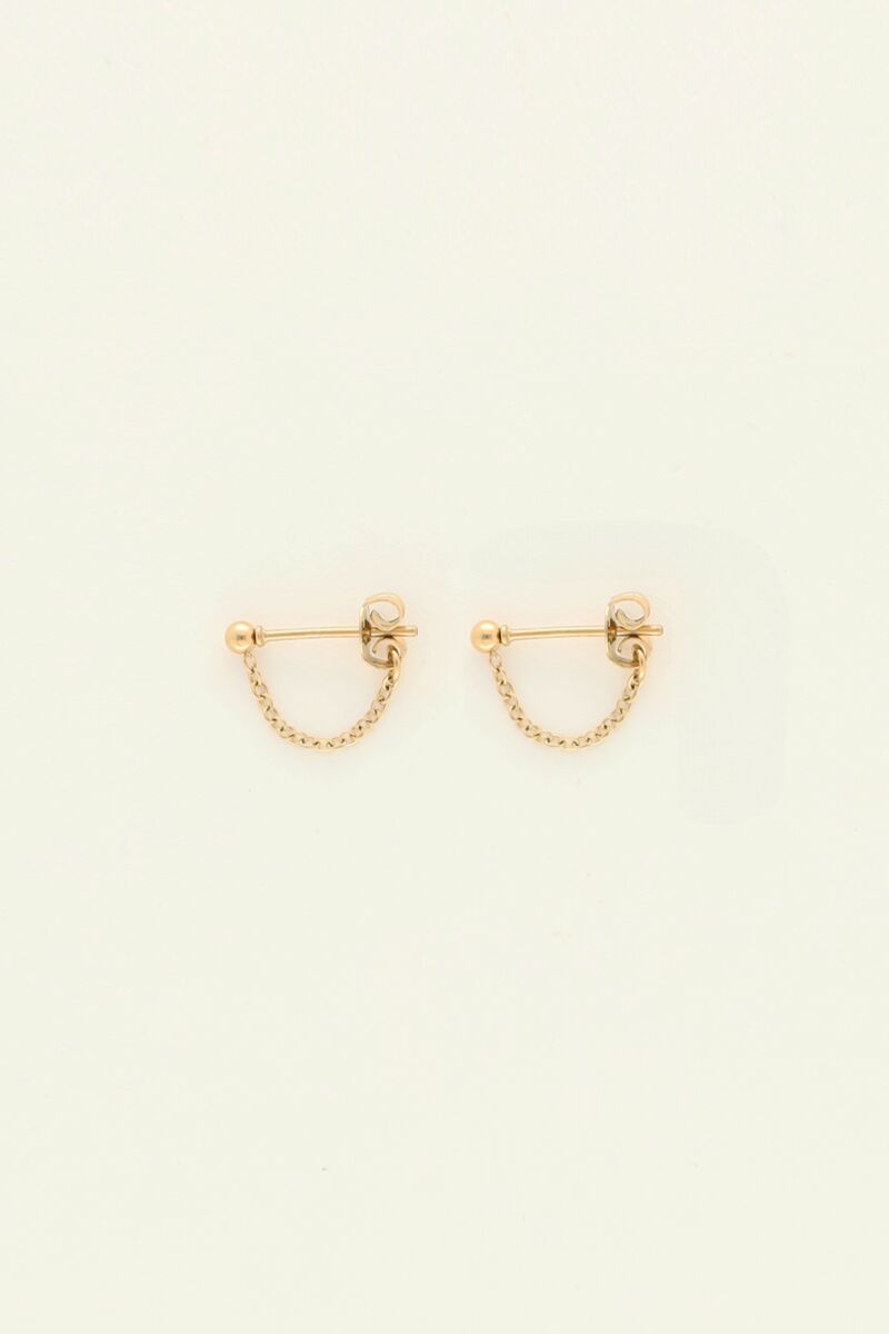 Chain ball earrings | My Jewellery
