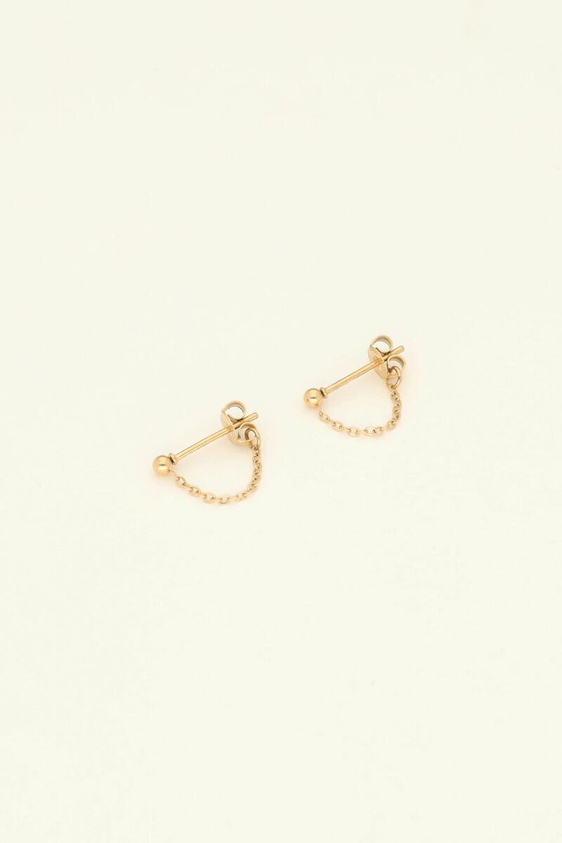 Chain ball earrings | My Jewellery
