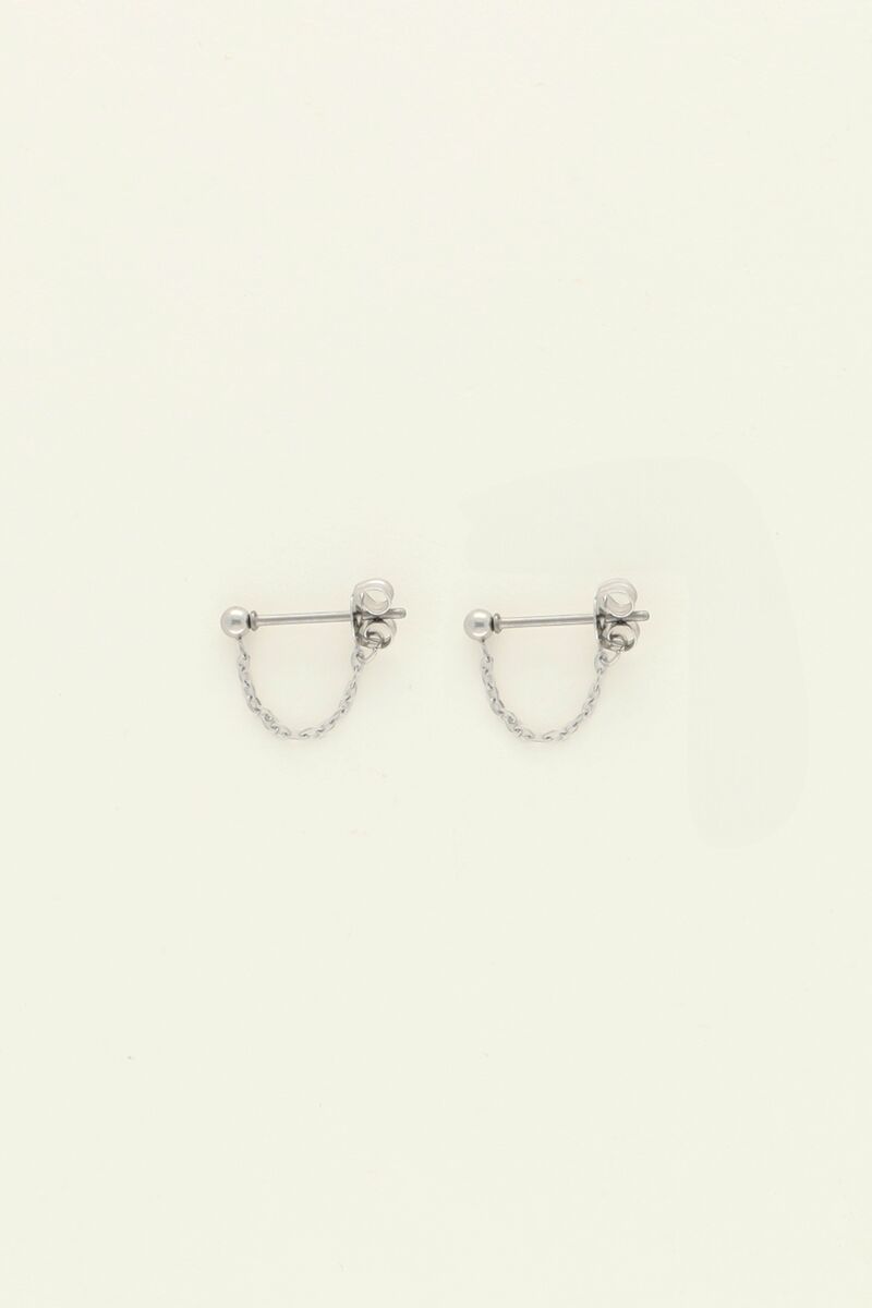 Chain ball earrings | My Jewellery