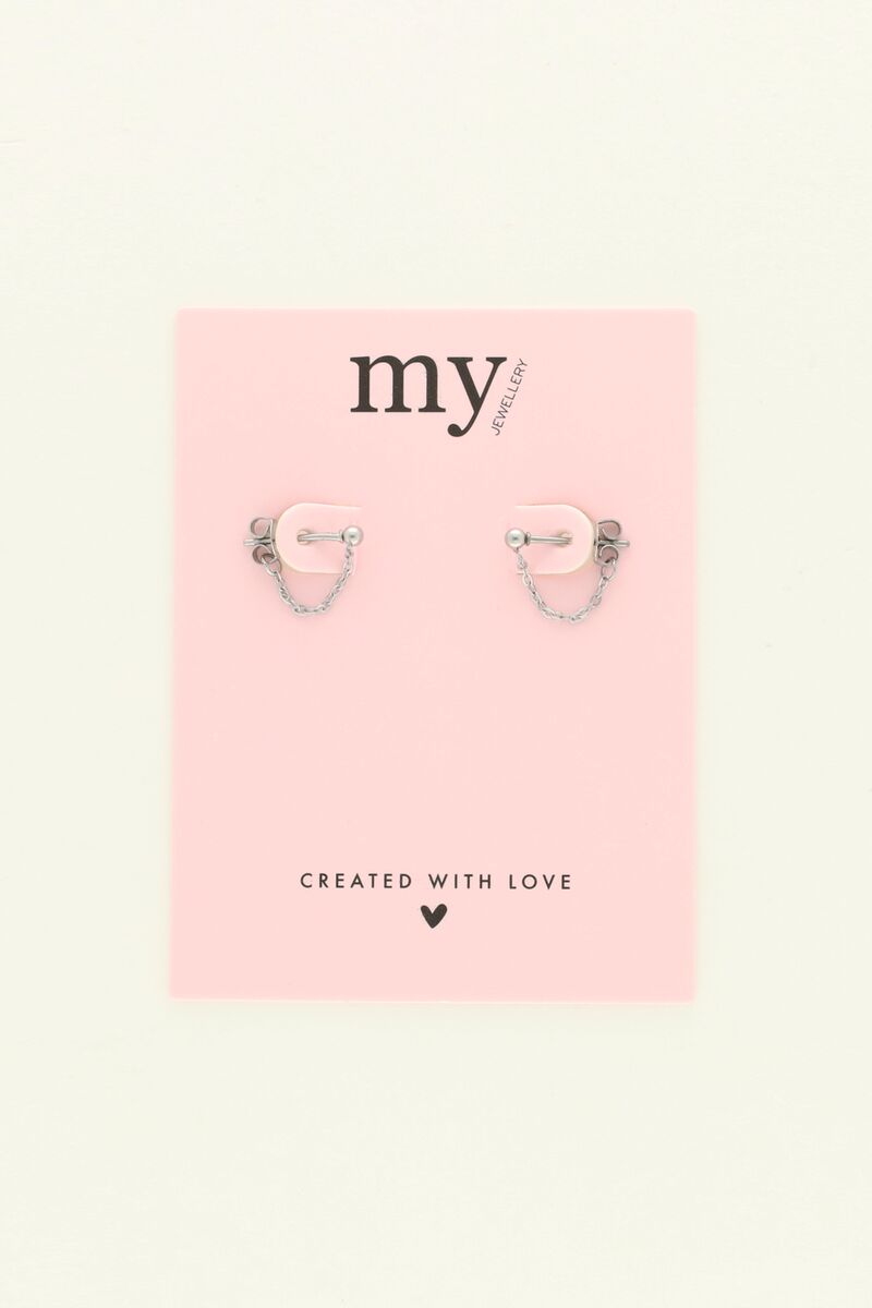 Chain ball earrings | My Jewellery