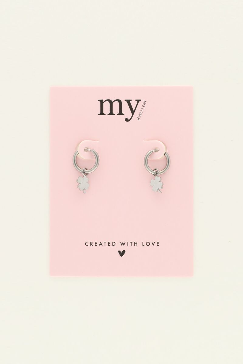 Four-leaf clover earrings  | My Jewellery
