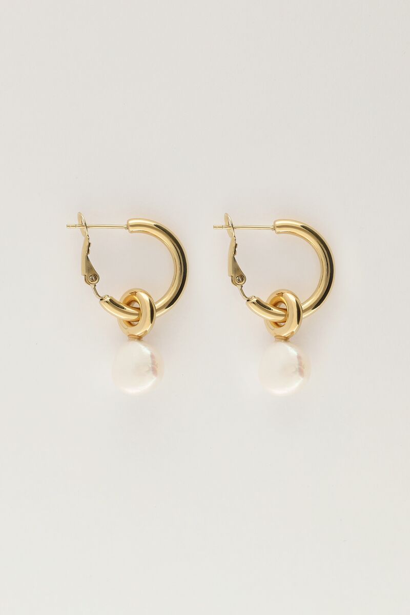 Oorringen met parel | My Jewellery