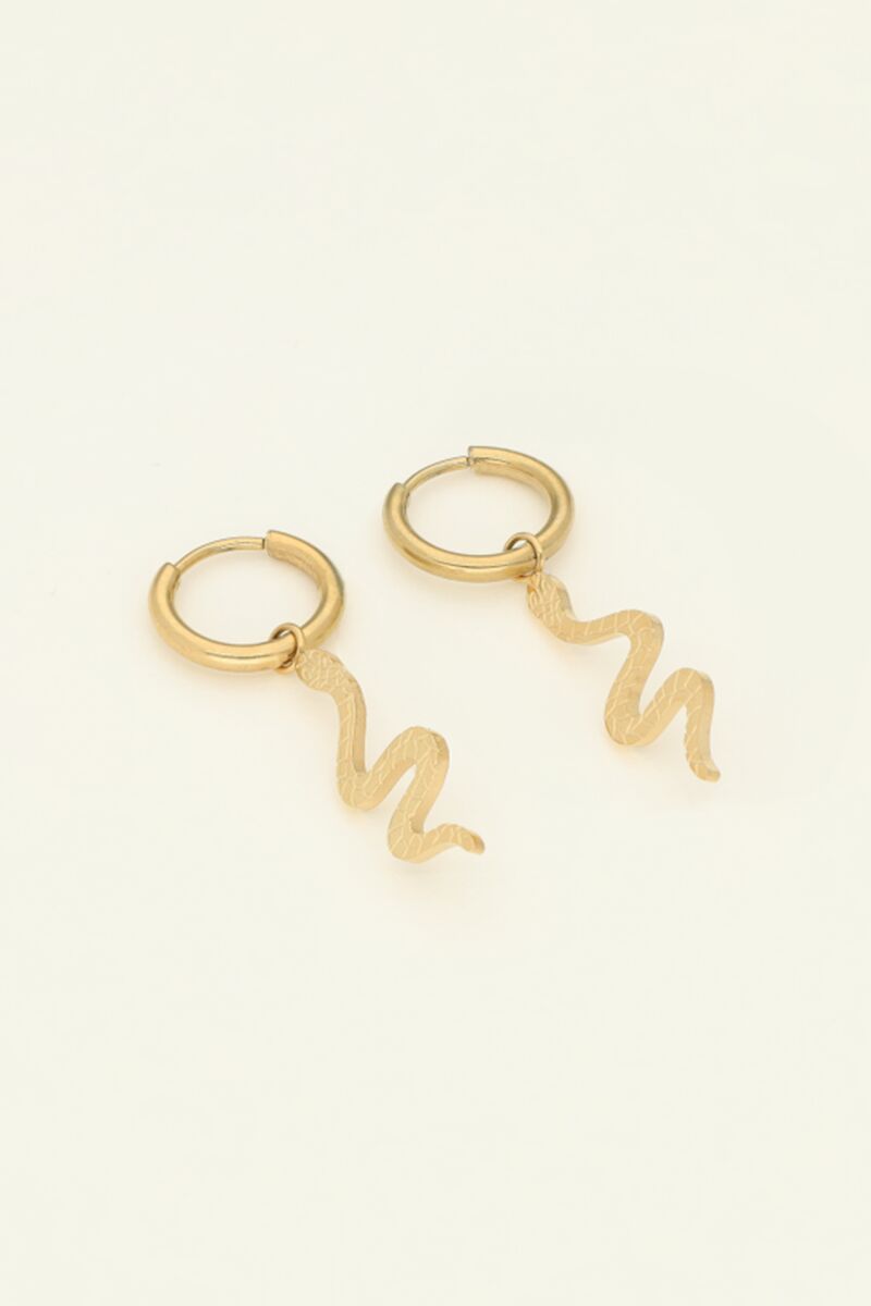 Snake hoop earrings | My Jewellery