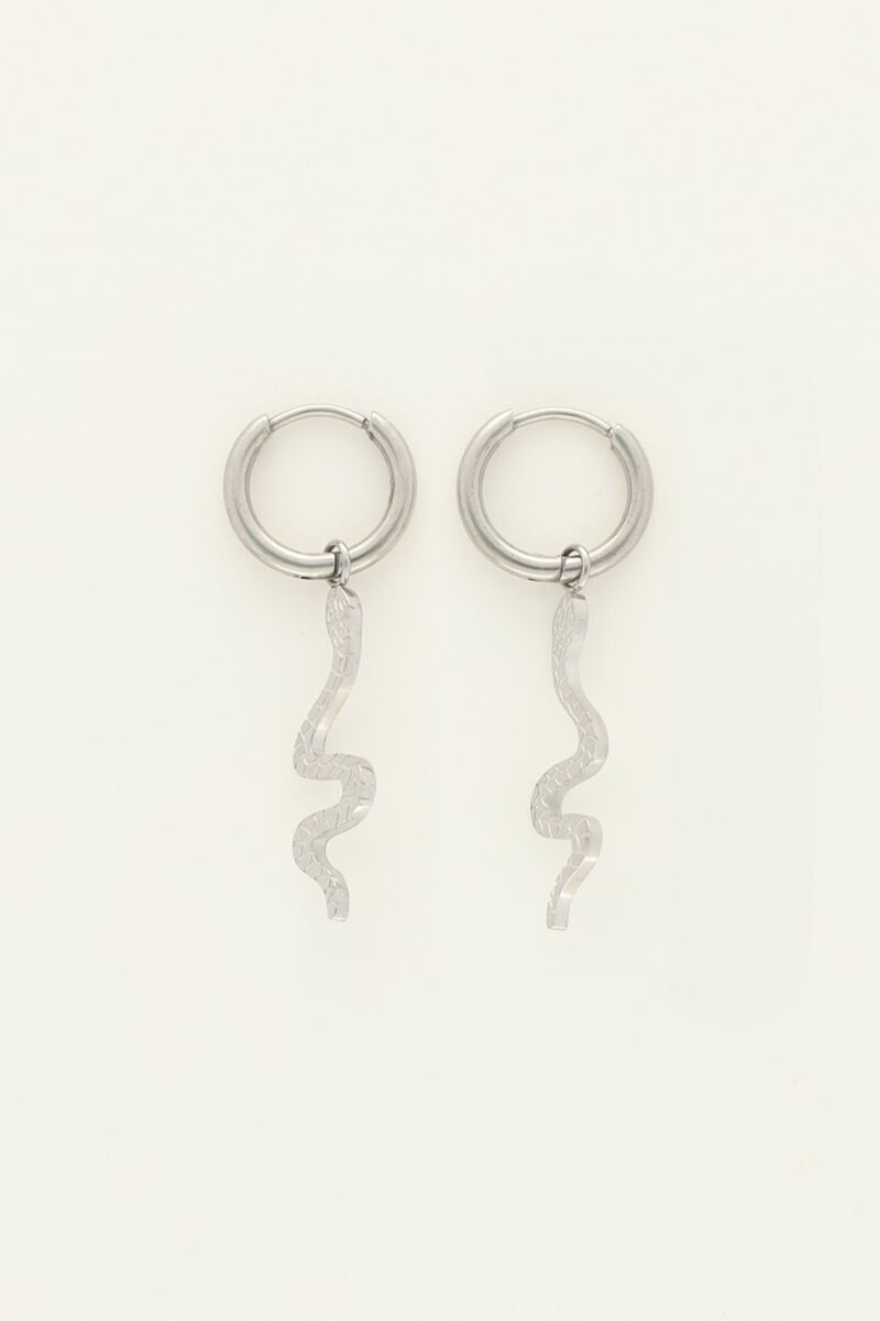 Snake hoop earrings | My Jewellery