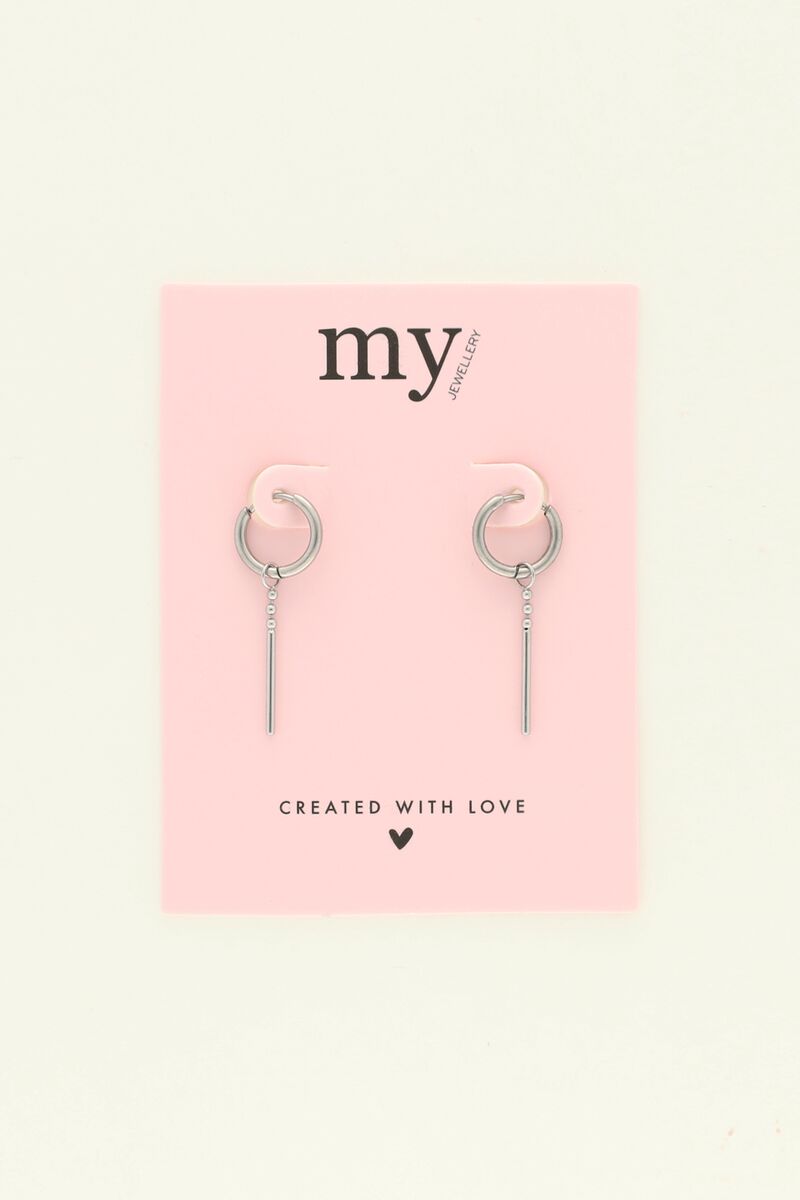 Earrings dots & bar | My Jewellery