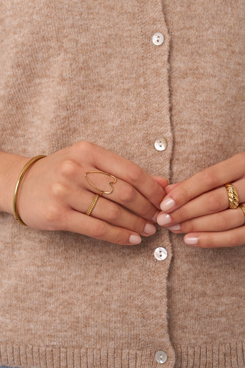 Open heart ring | My Jewellery