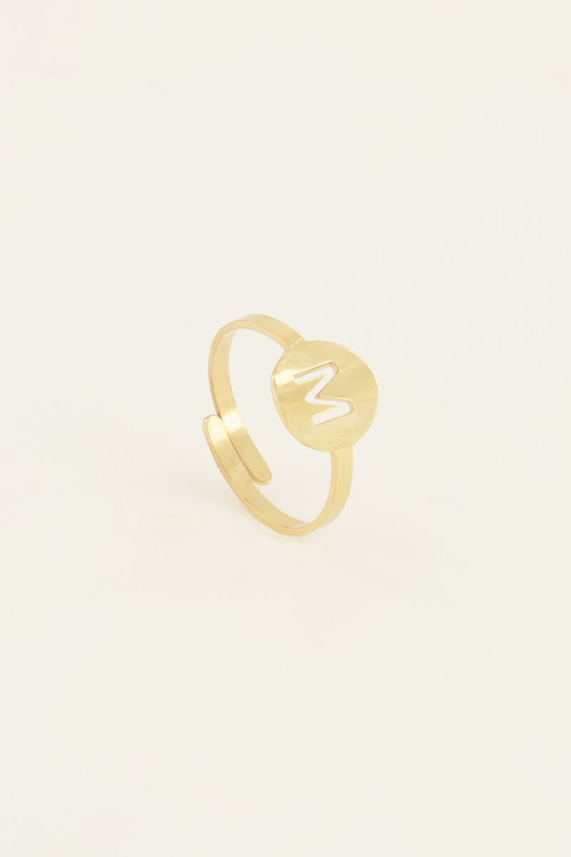 Open initiaal ring groot