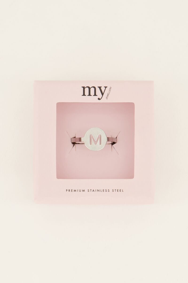 Open initiaal ring groot