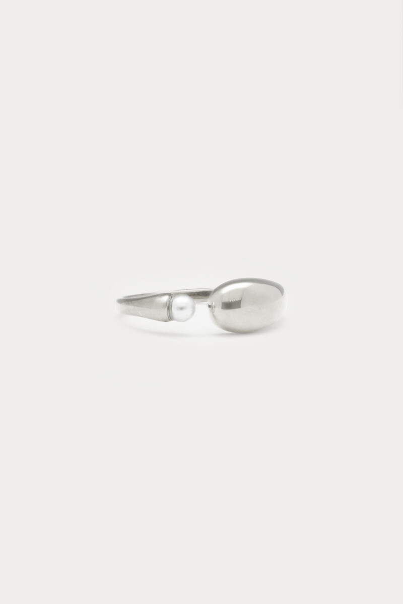 Open ring featuring faux pearl | My Jewellery