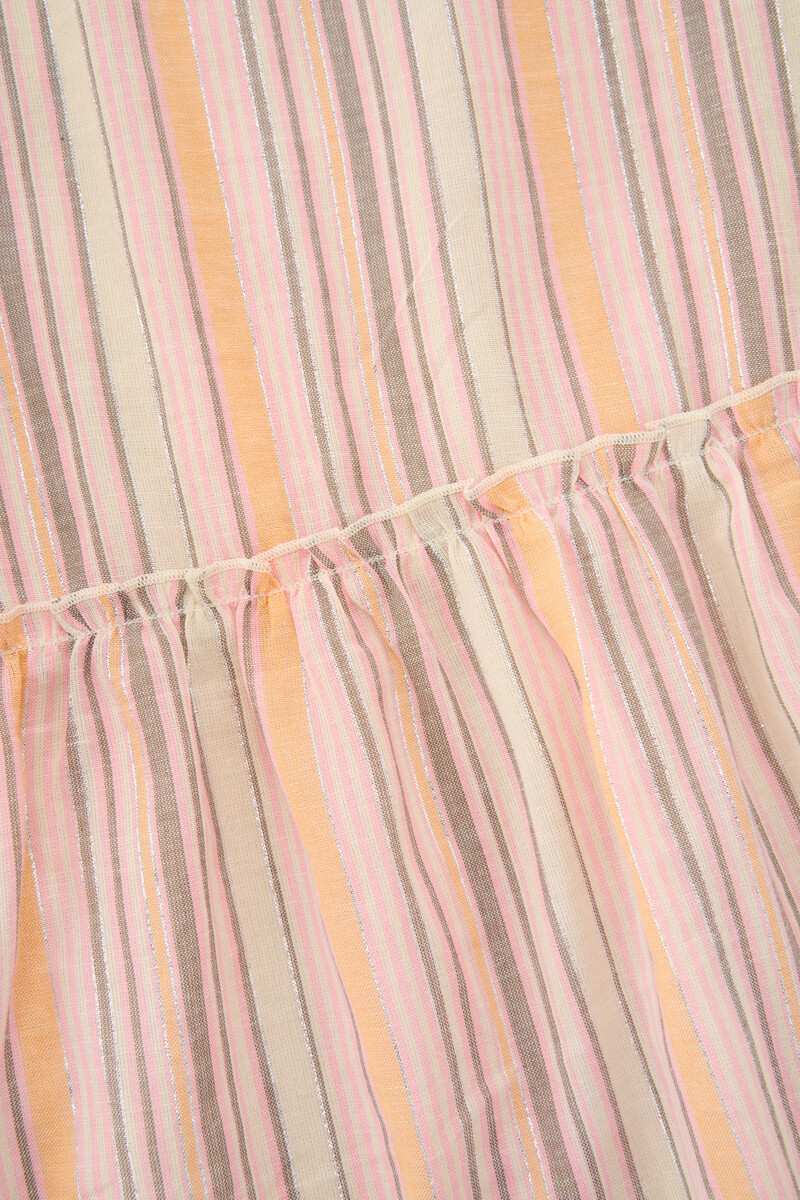 Striped Maxi Dress with Halter Neck | My Jewellery