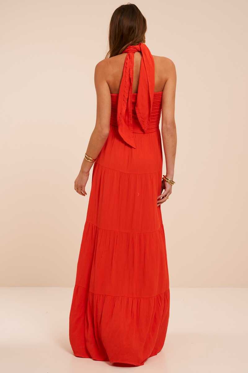 Orange multiway maxi dress | My Jewellery