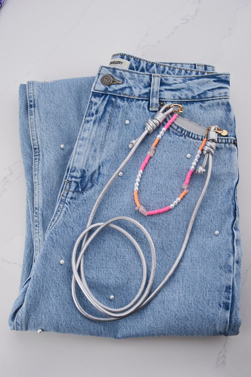 Silver phone cord | My Jewellery