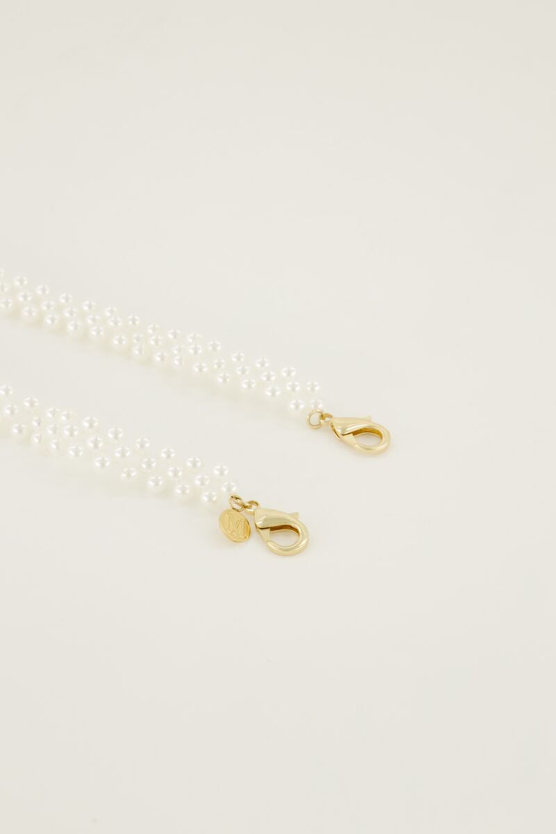 Telefoonkoord met kleine parels | My Jewellery