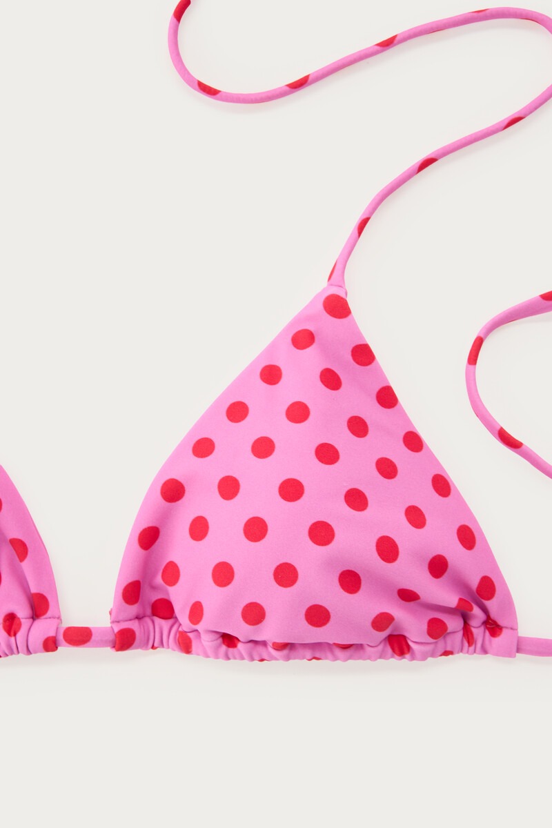 Pink bikini set with polka dot | My Jewellery