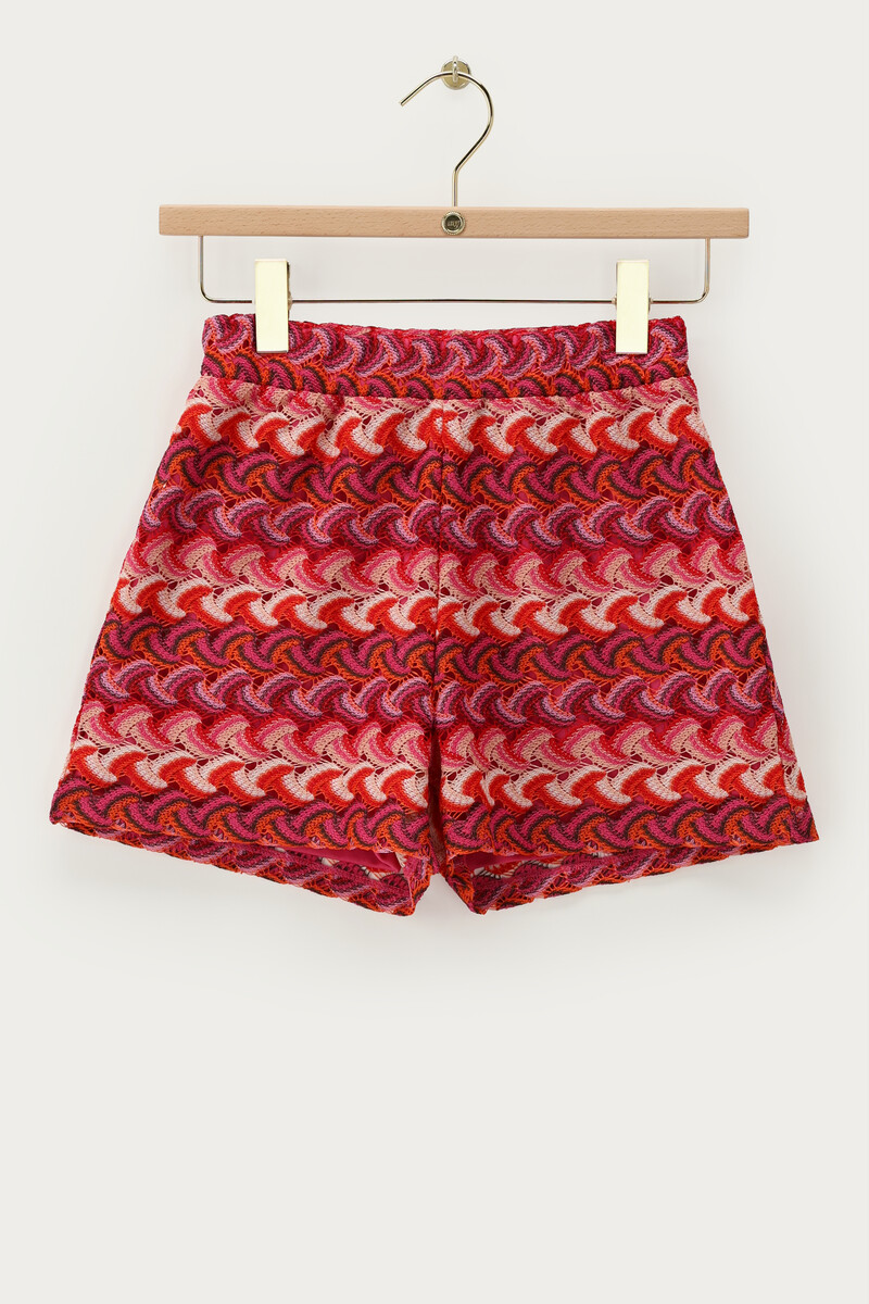 Pink crochet short | My Jewellery