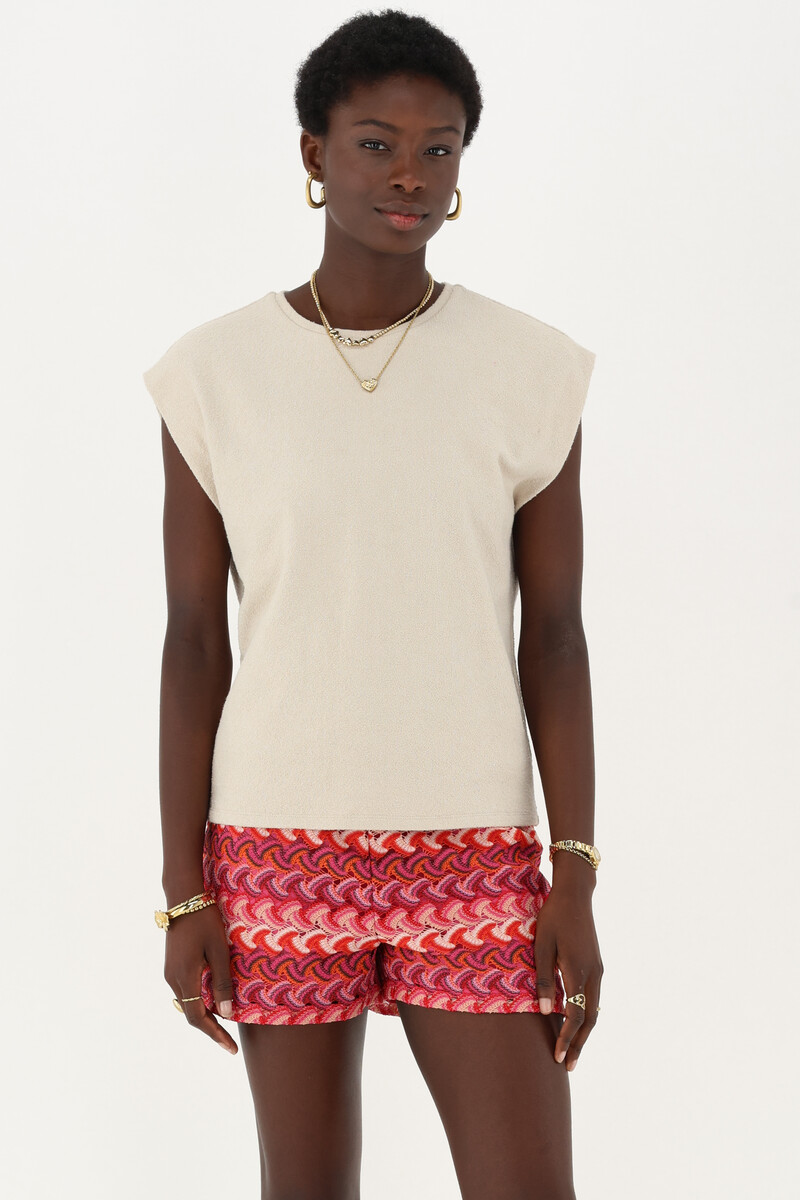 Pink crochet shorts | My Jewellery