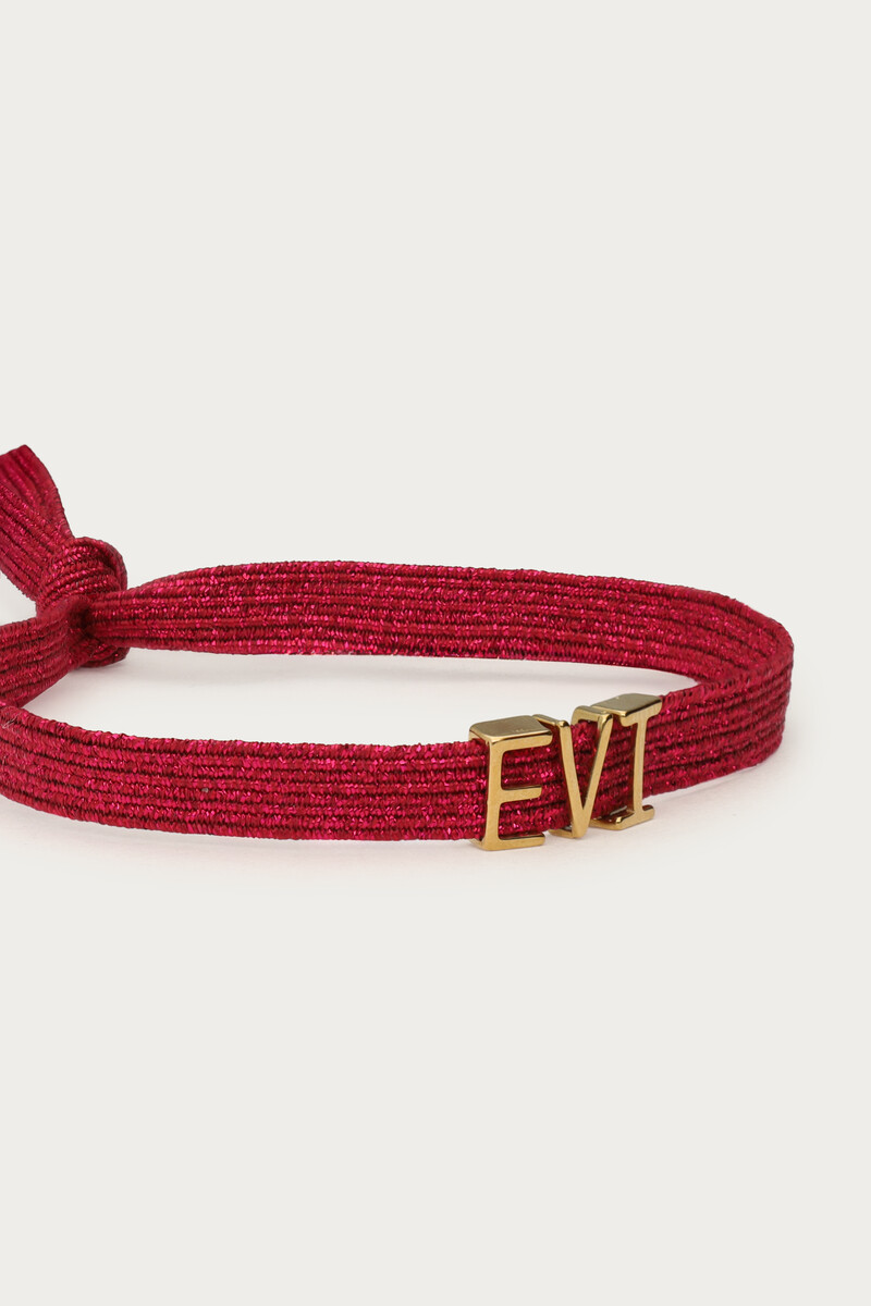 Pink elastic bracelet basic glitter | My Jewellery