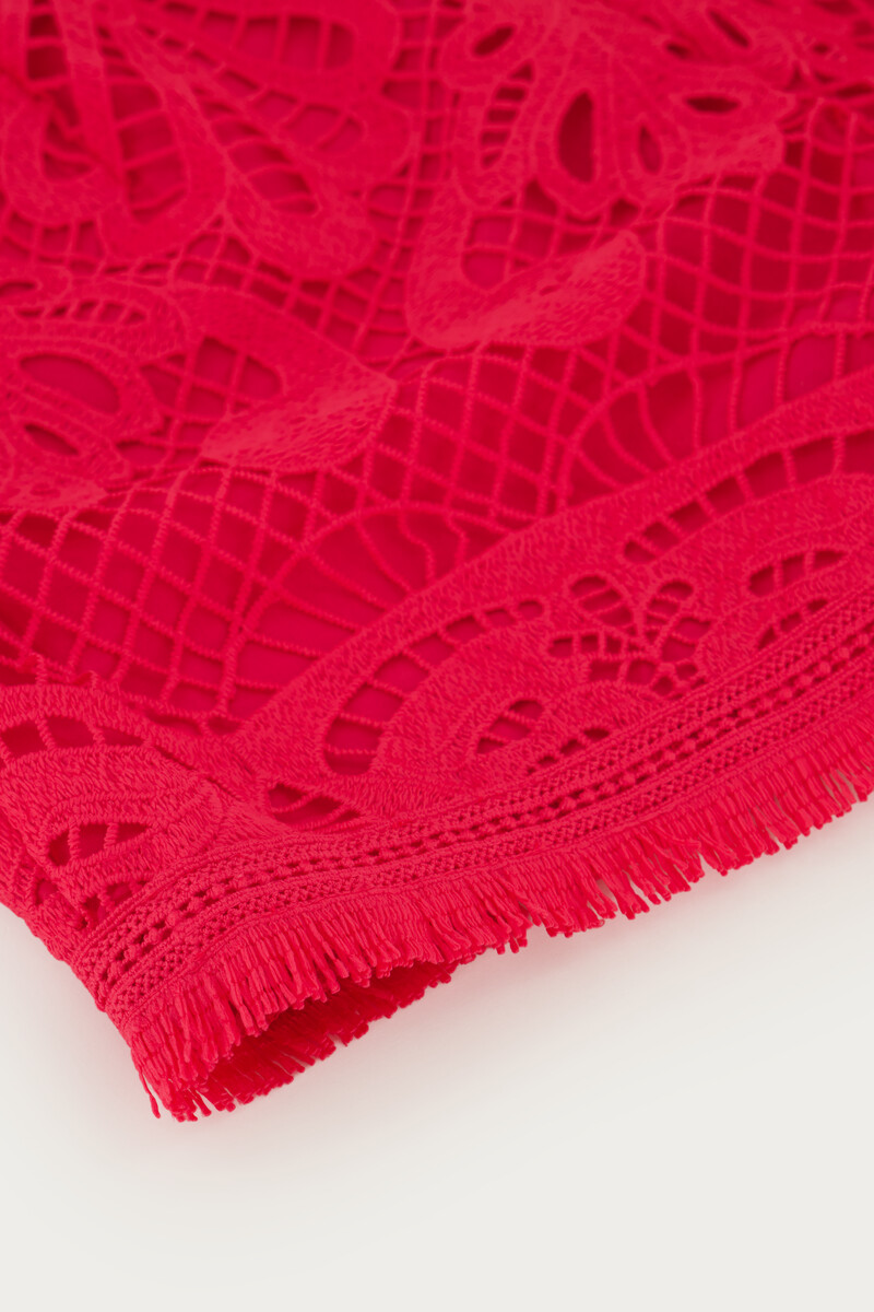 Pink embroidery shorts | My Jewellery