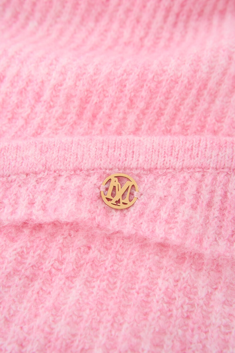 Pink hooded scarf | My Jewellery