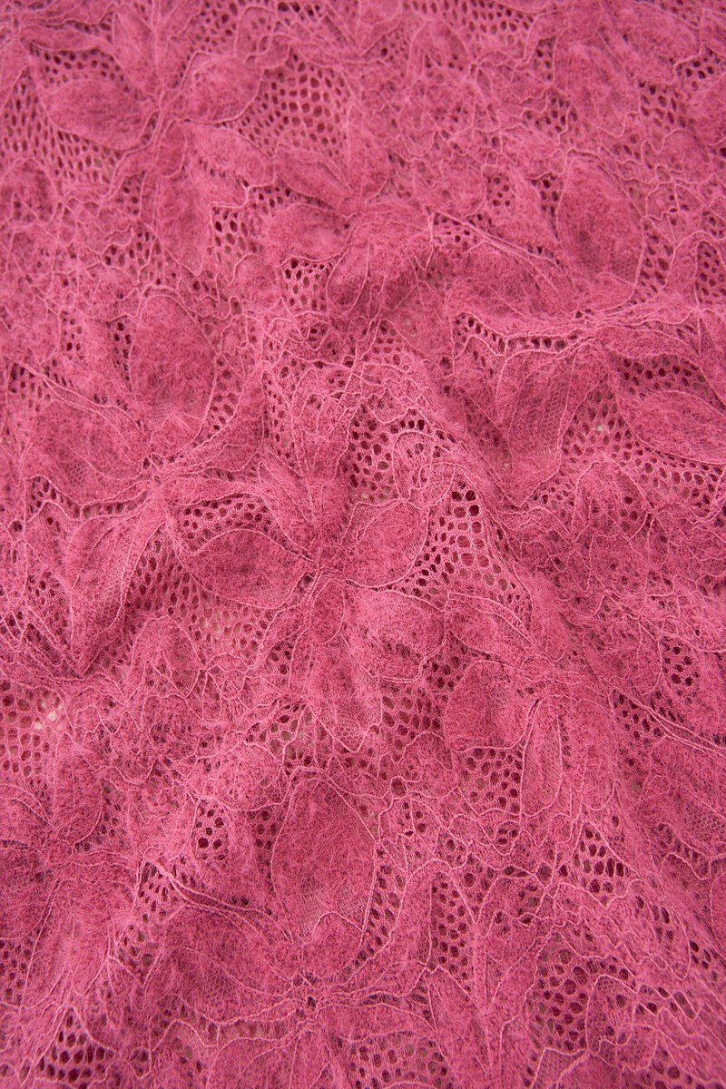 Pink Lace Top with Flowers | My Jewellery