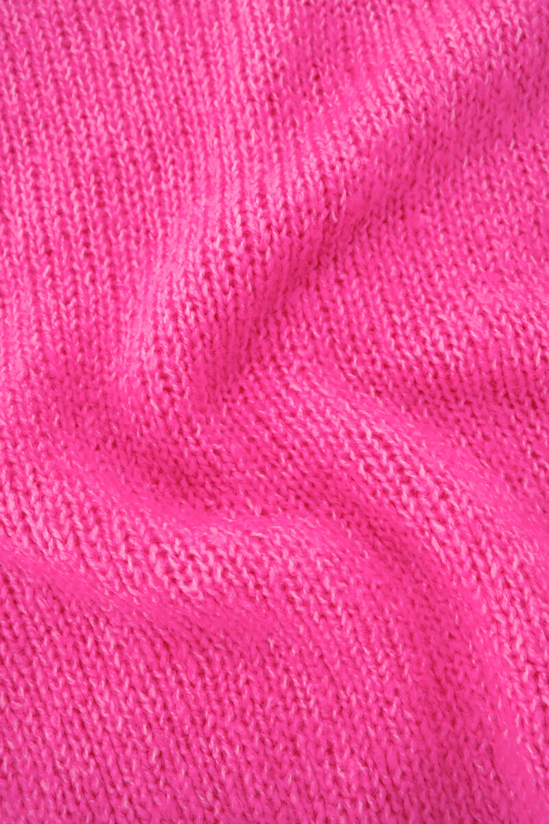 Pink oversized sweater with short sleeves | My Jewellery