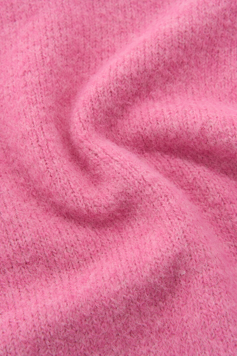 Pink oversized knitted sweater | My Jewellery