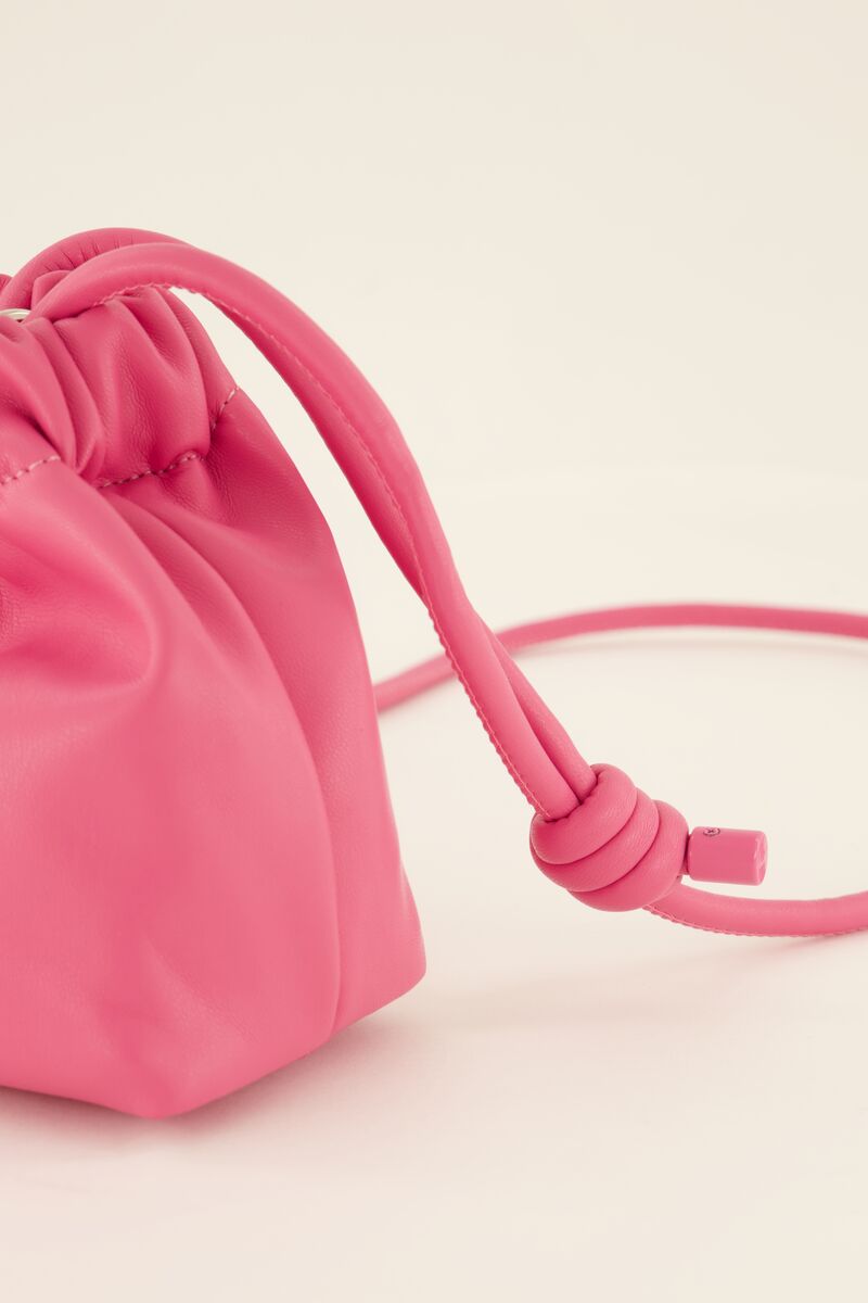 Pink pleaded crossbody bag | My Jewellery