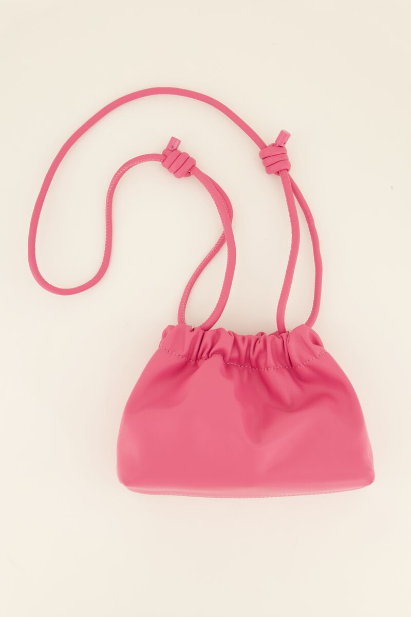 Pink pleaded crossbody bag | My Jewellery