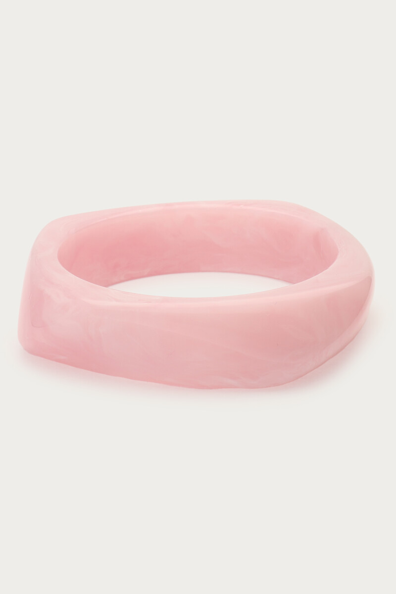 Pink resin bangle | My Jewellery