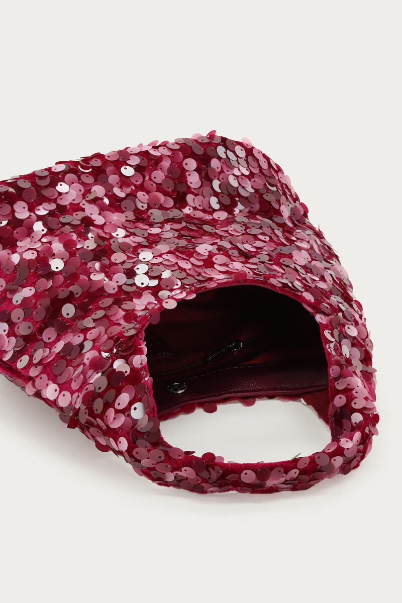Pink sequin bag | My Jewellery