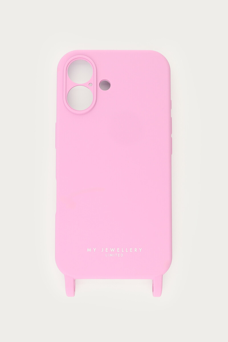 Pink phone case silicone | My Jewellery