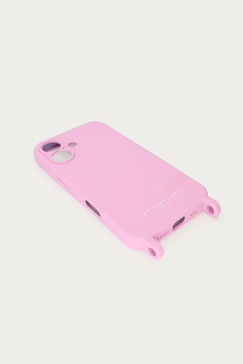Pink phone case silicone | My Jewellery
