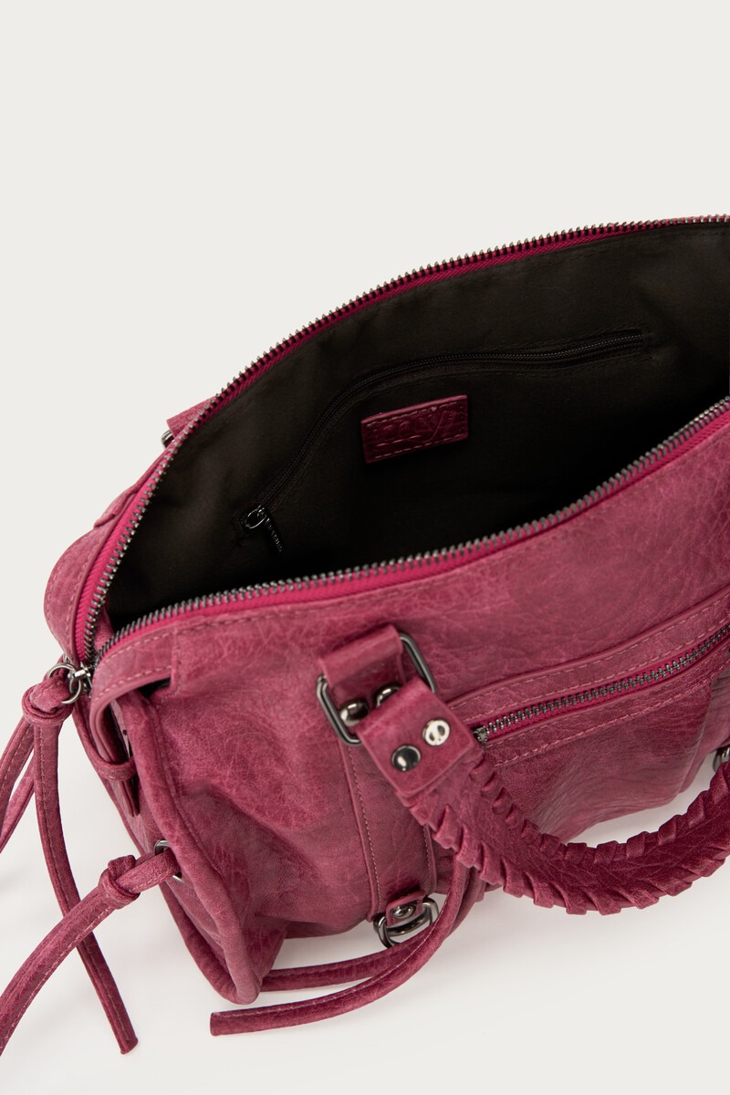 Pink small PU cargo bag | My Jewellery